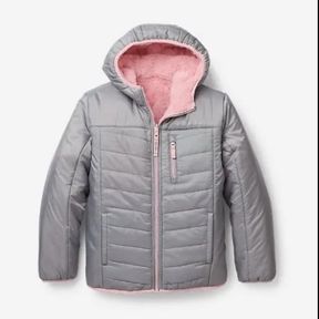 EDDIE BAUER KIDS REVERSIBLE JACKET SZ MED 10/12