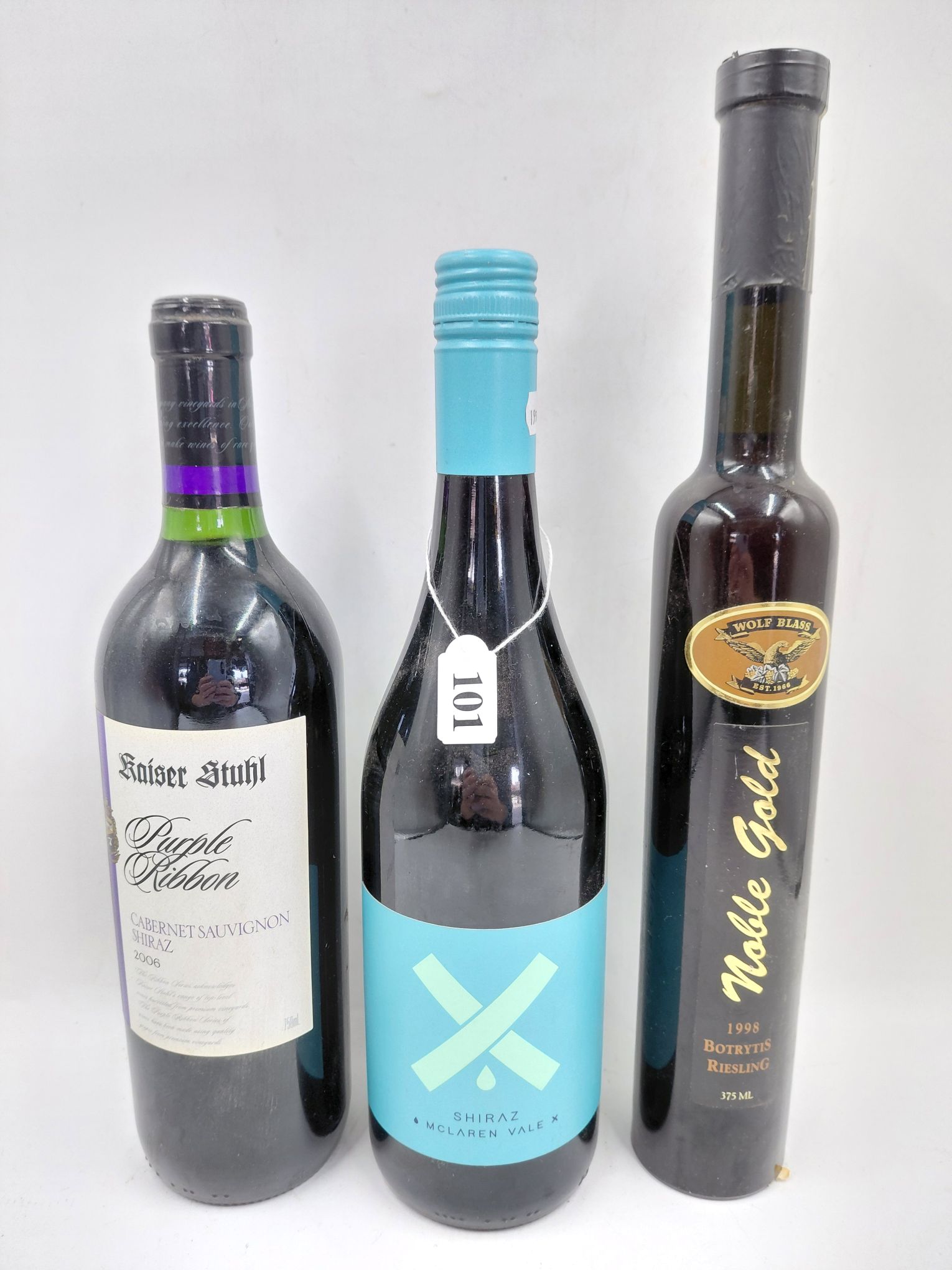 101 · COLLECTION OF THREE LOCAL WINES