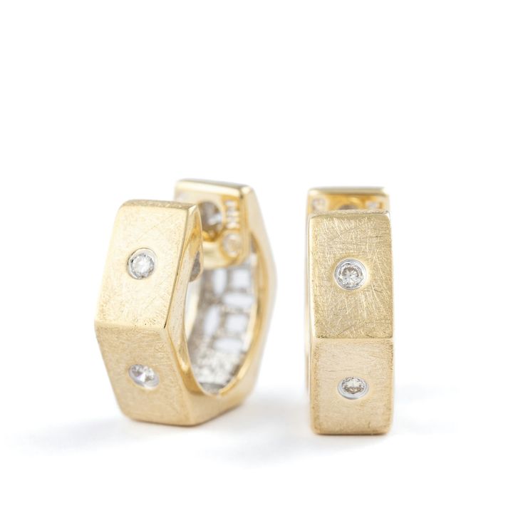 Hoop Earrings 14ct Gold
