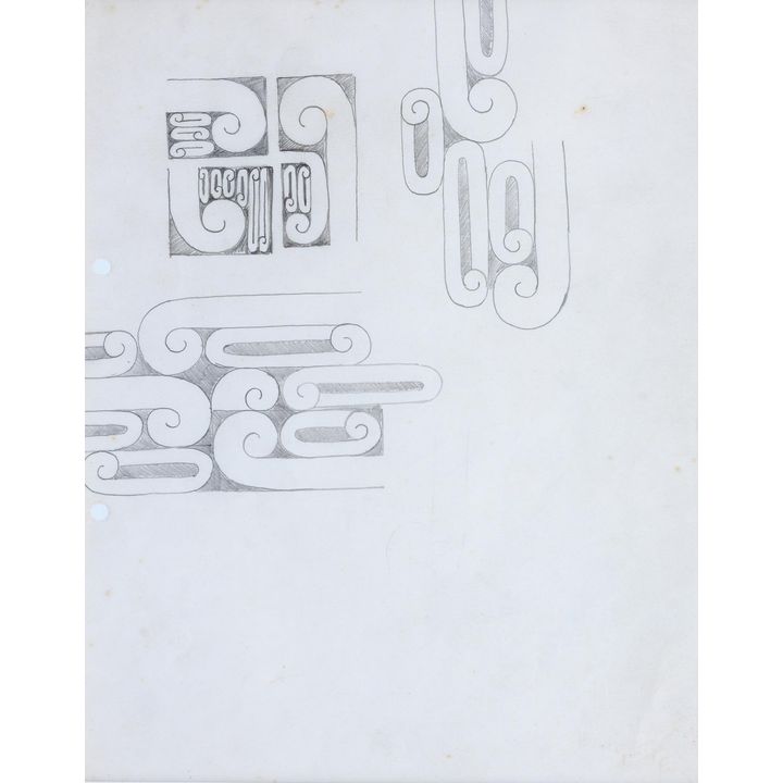 Theo Schoon 'Kowhaiwhai Study'