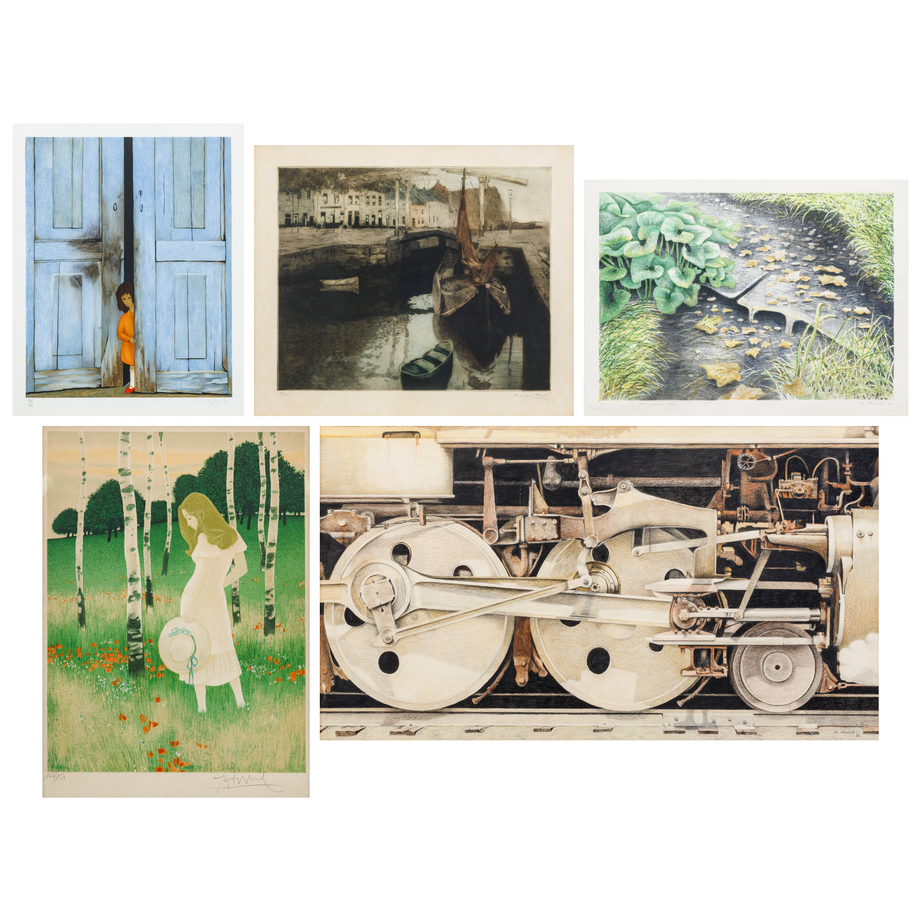 Diverse kunstenaars/ artistes divers – kavel bij Bernaerts, Antwerp