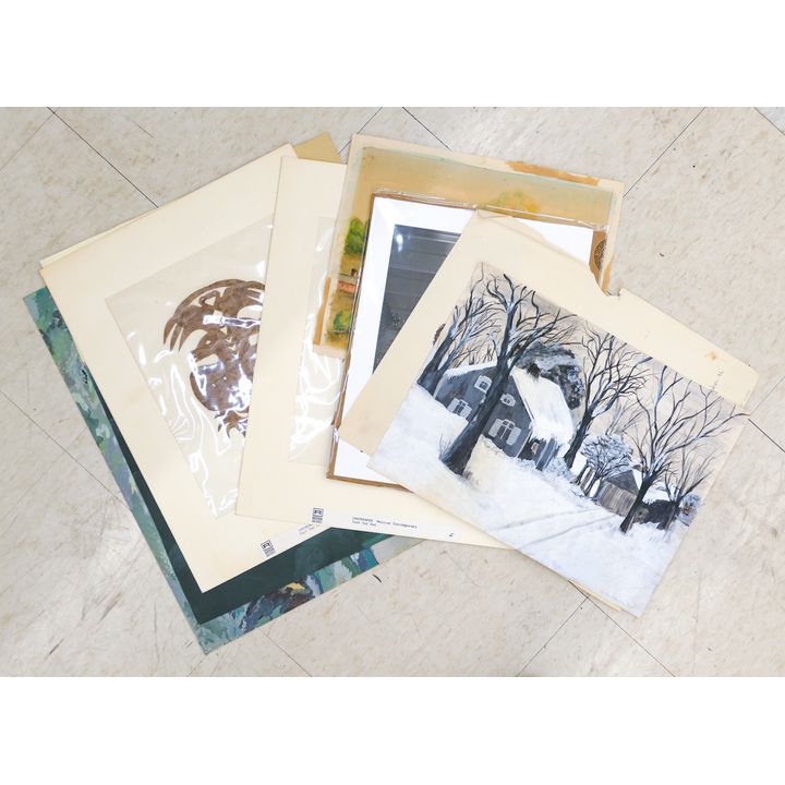 Stack Misc. Vintage Paintings and Artworks