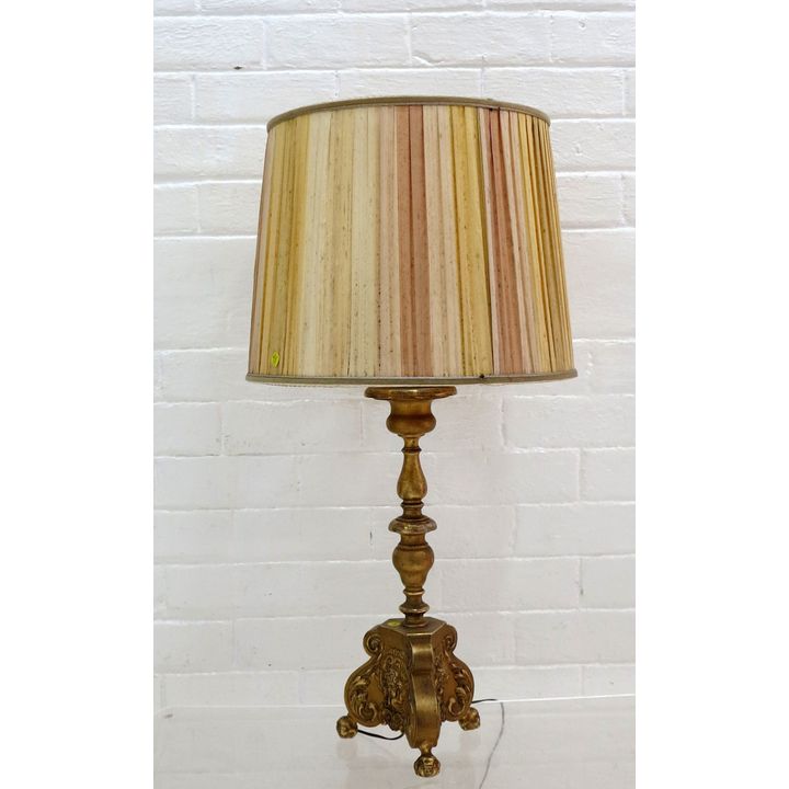 GILTWOOD TABLE LAMP