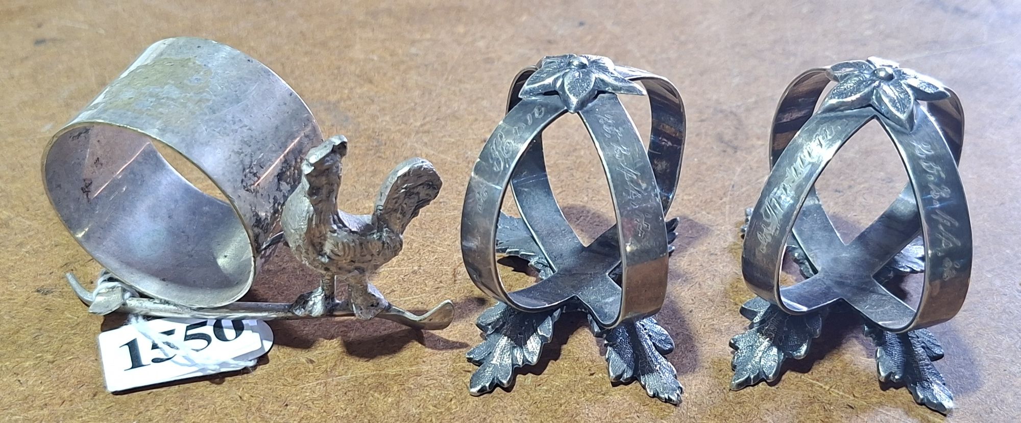 Silver Plate Napkin Rings