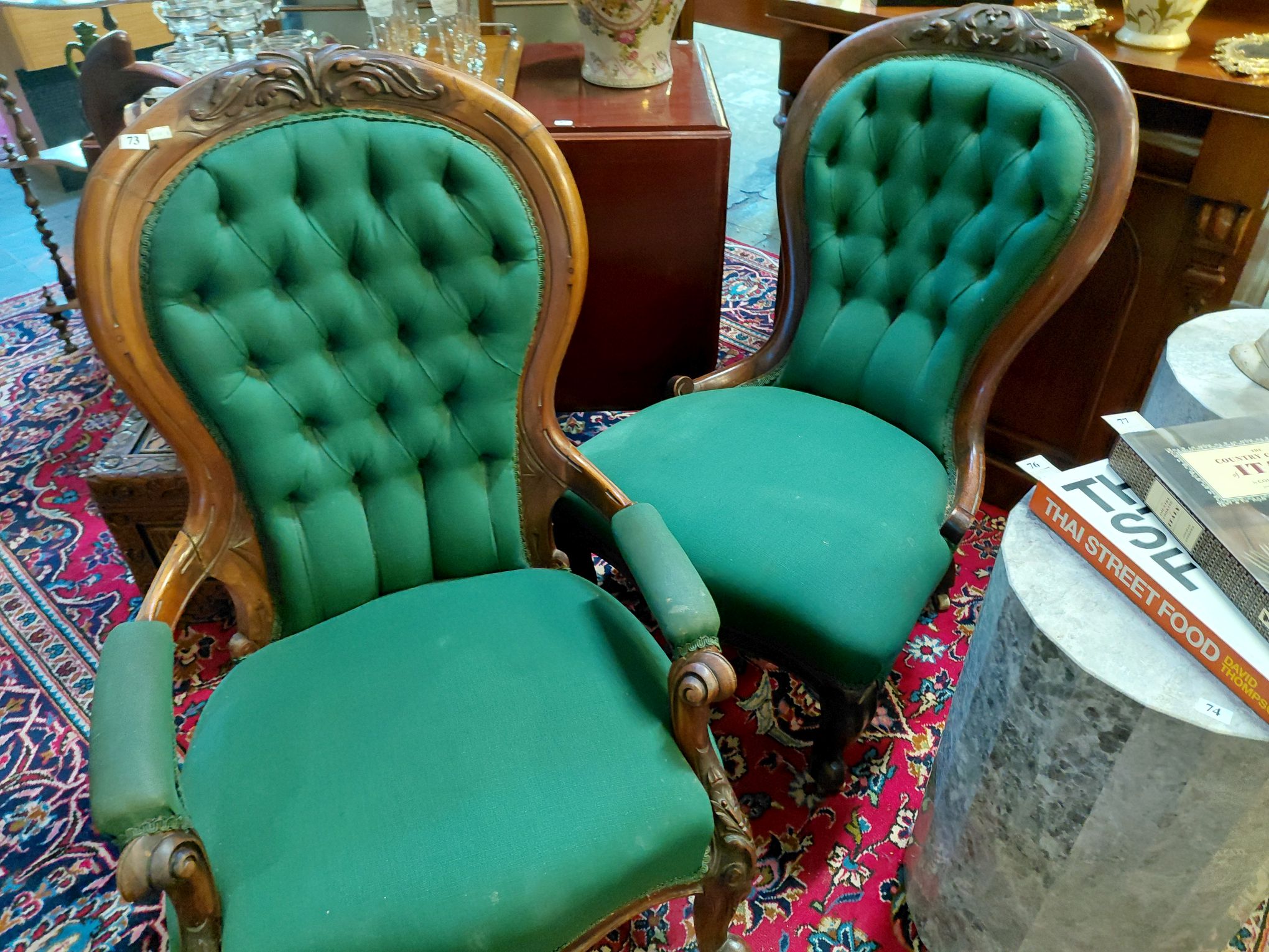 73 · VICTORIAN CHAIRS