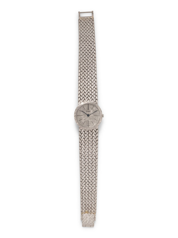 PIAGET, 18K WHITE GOLD WRISTWATCH