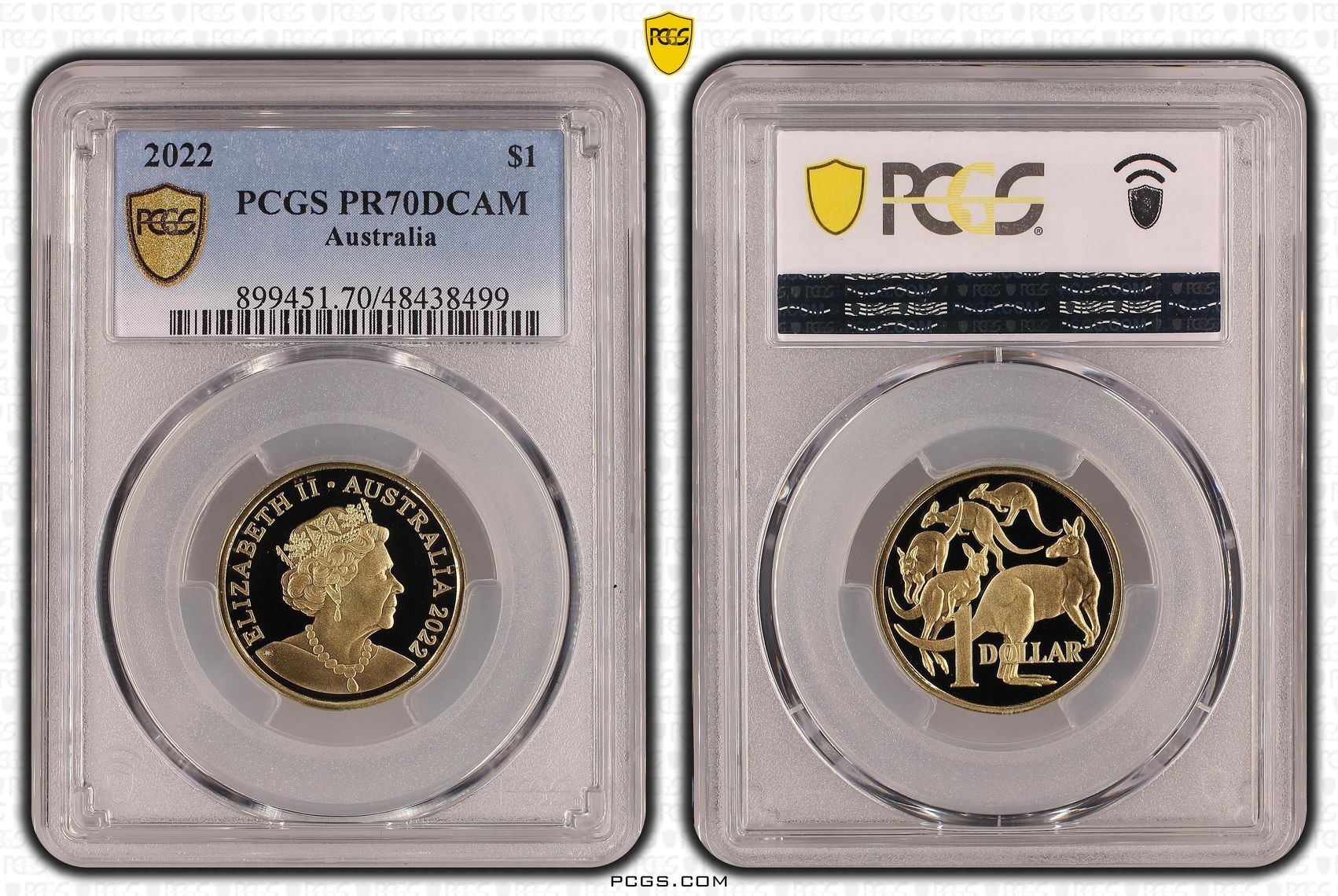One Dollar, 2022, PCGS PR70DCAM