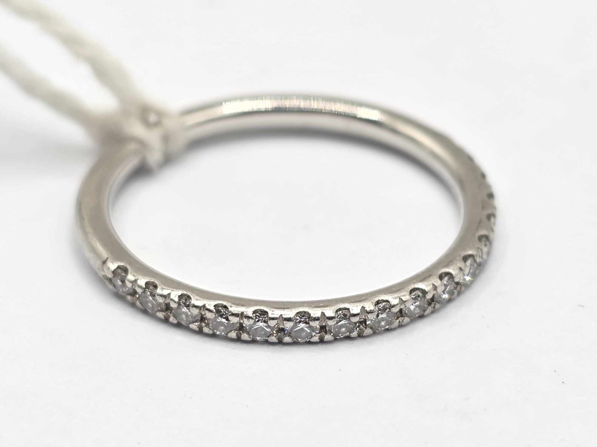 Platinum Diamond Row Ring