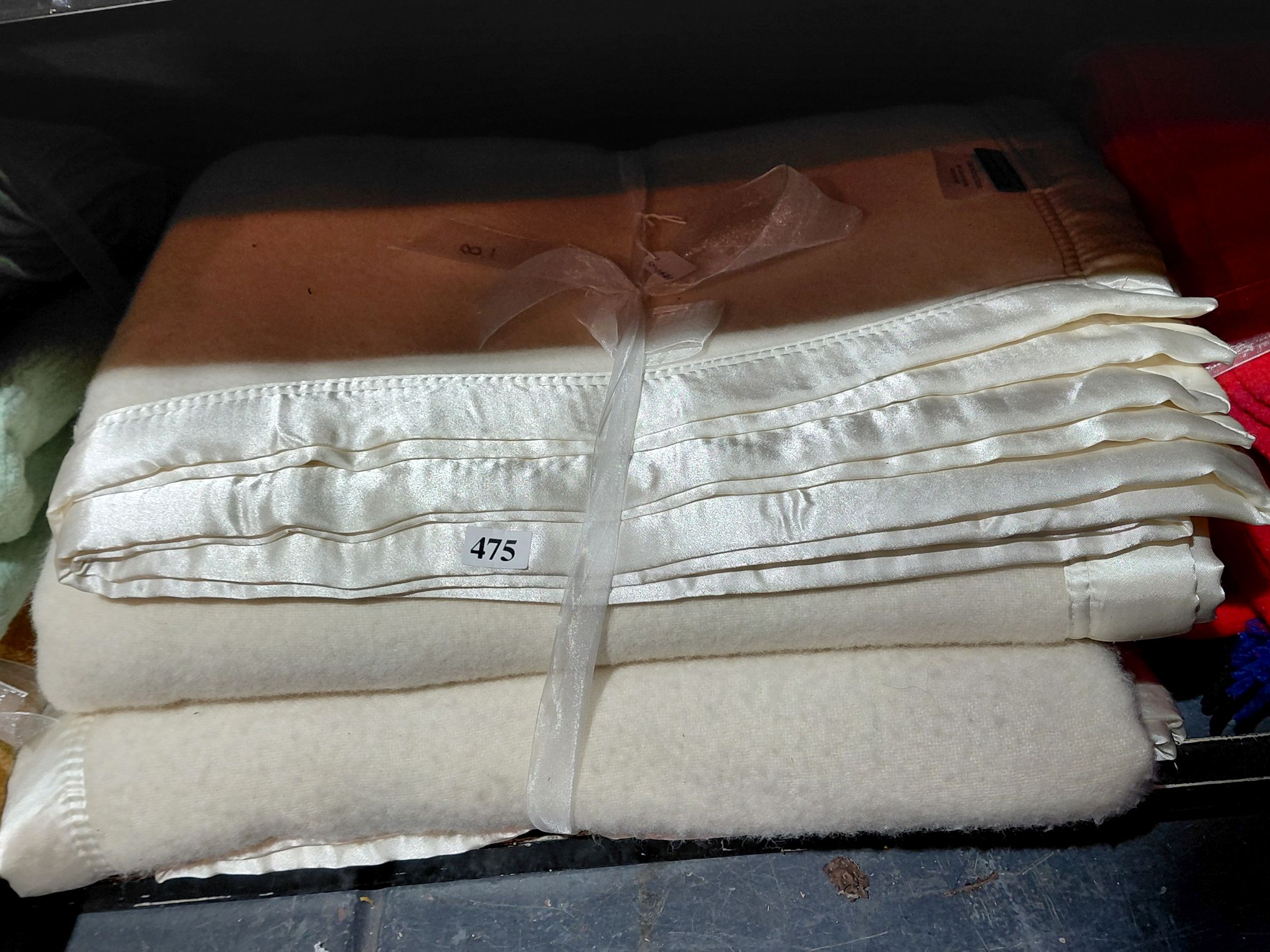 475 · 2 MATCHING MORGAN AND FINCH BLANKETS