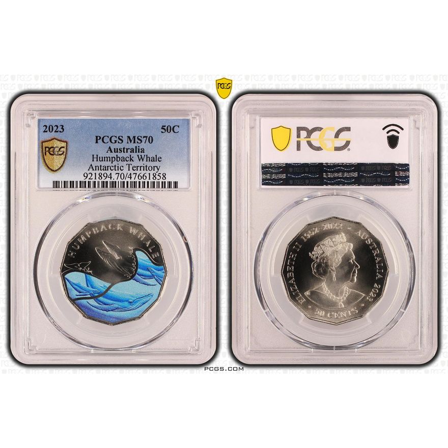 Fifty Cent, 2023, PCGS MS 70
