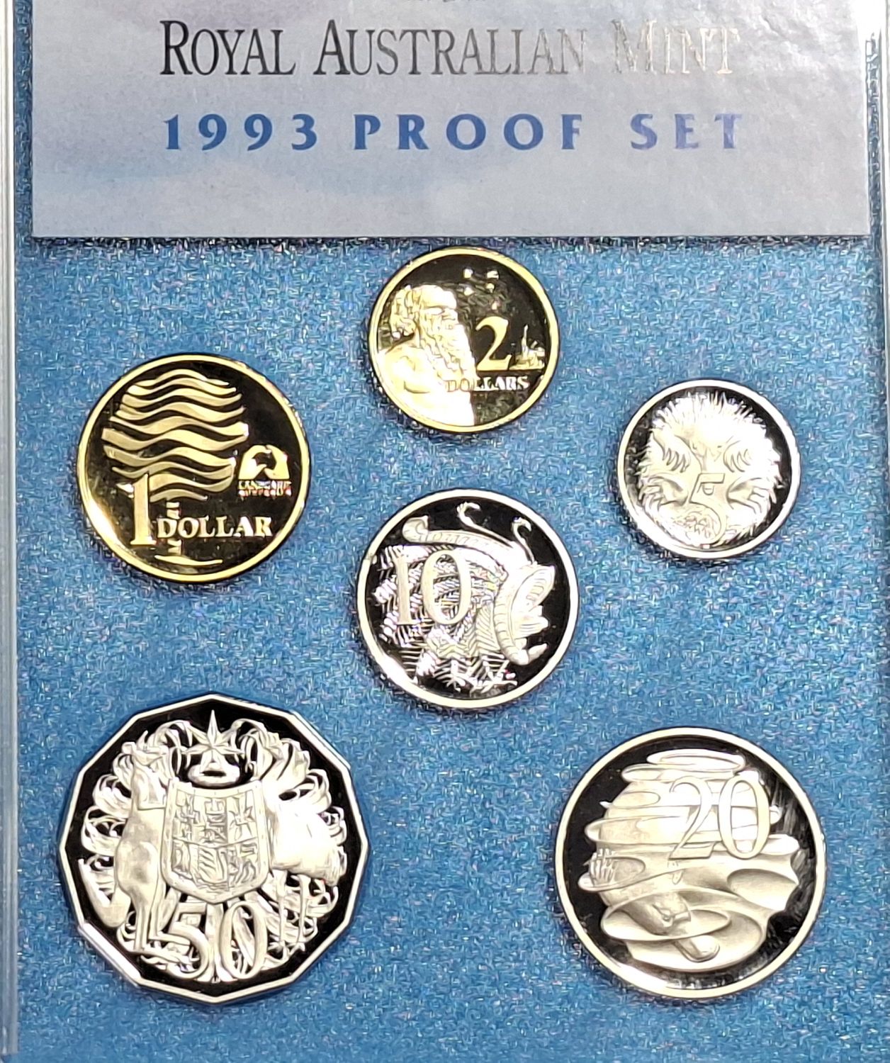 1993 Proof Coin Set