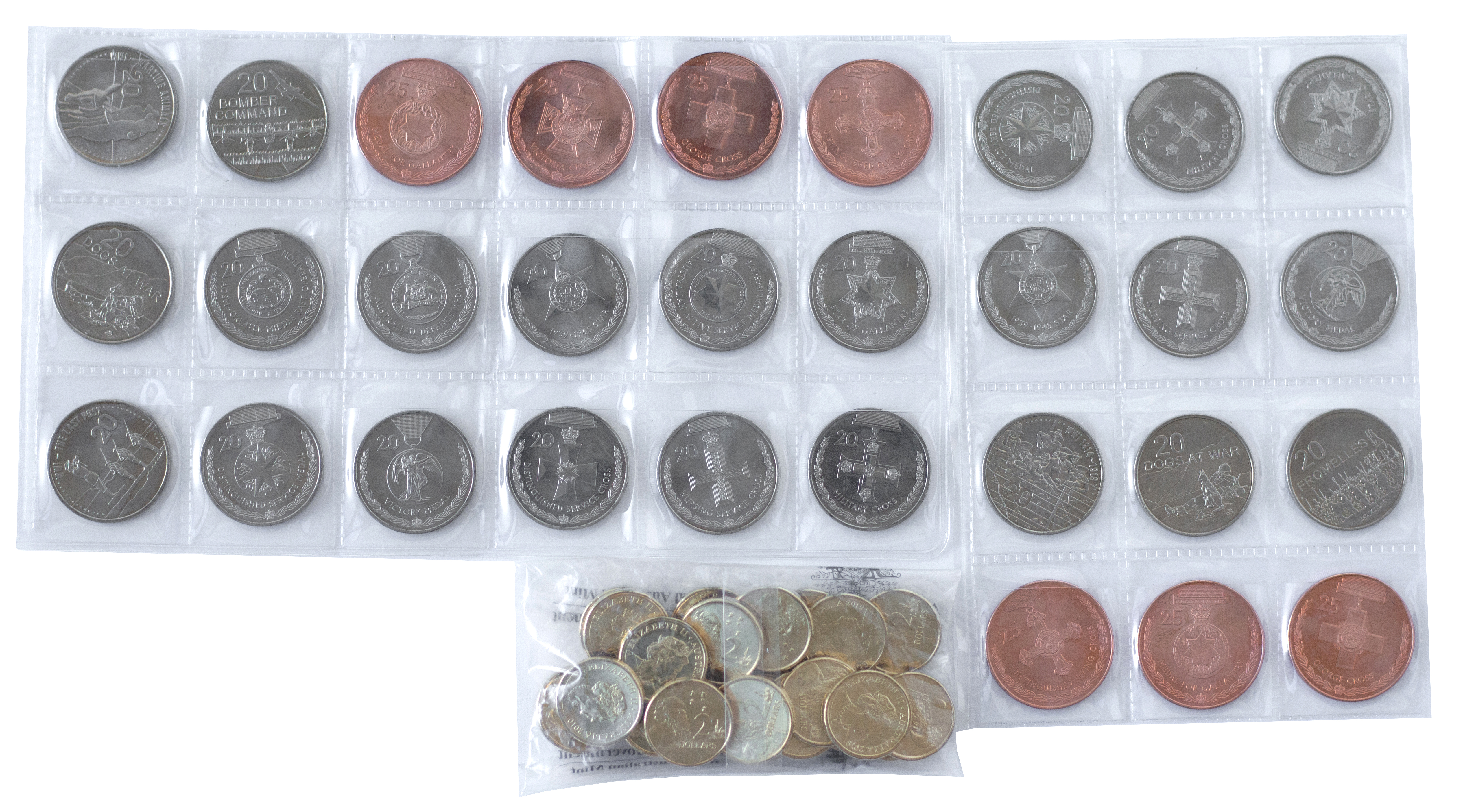 Accumulation, Elizabeth II, Two Dollars, 2019, UNC