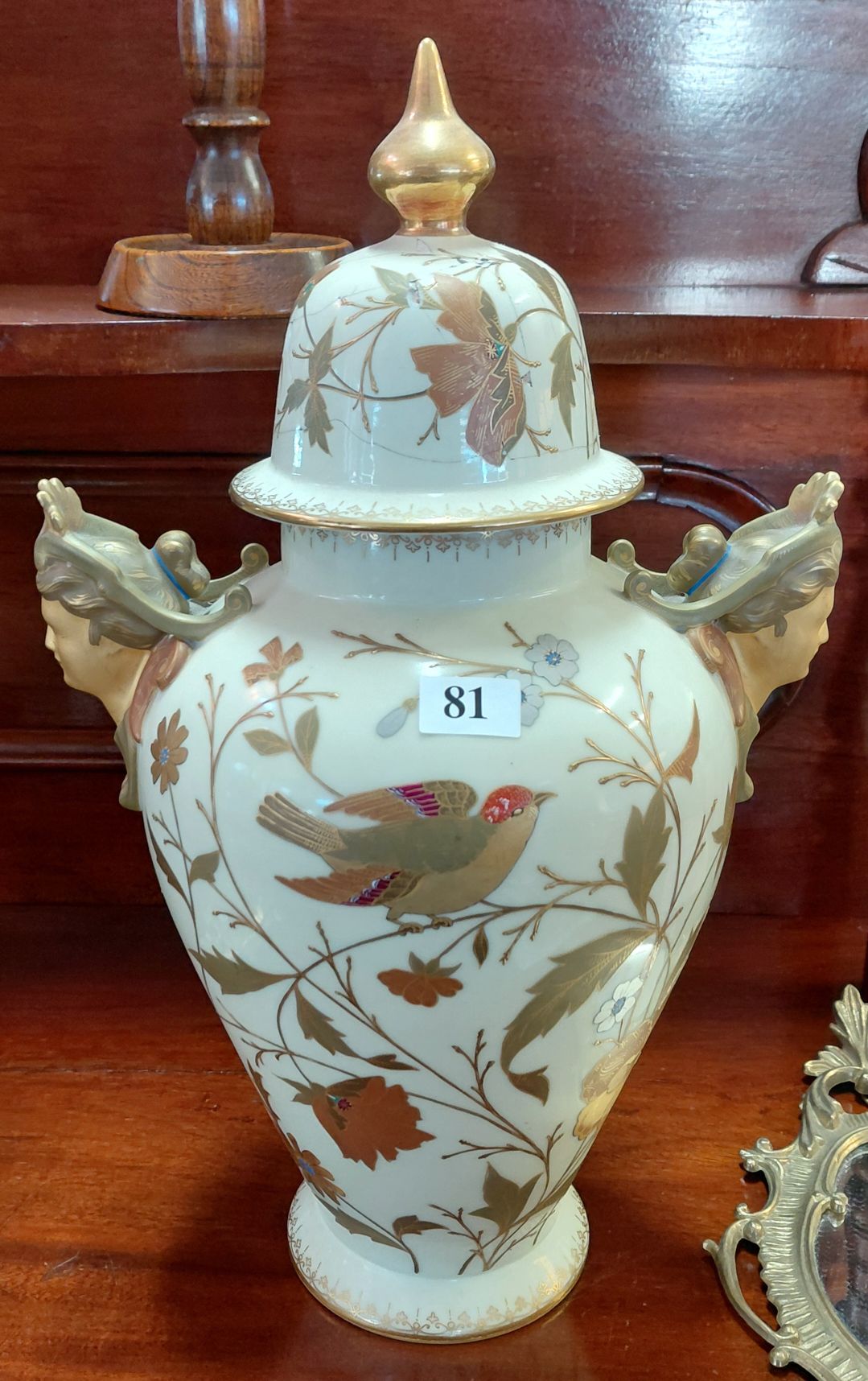 Antique Austrian Mantle Vase