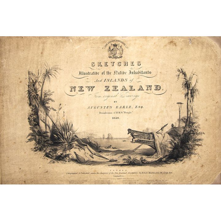 Augustus Earle 'Sketches Illustrative of the Native Inhabitants and Islands of New Zealand'