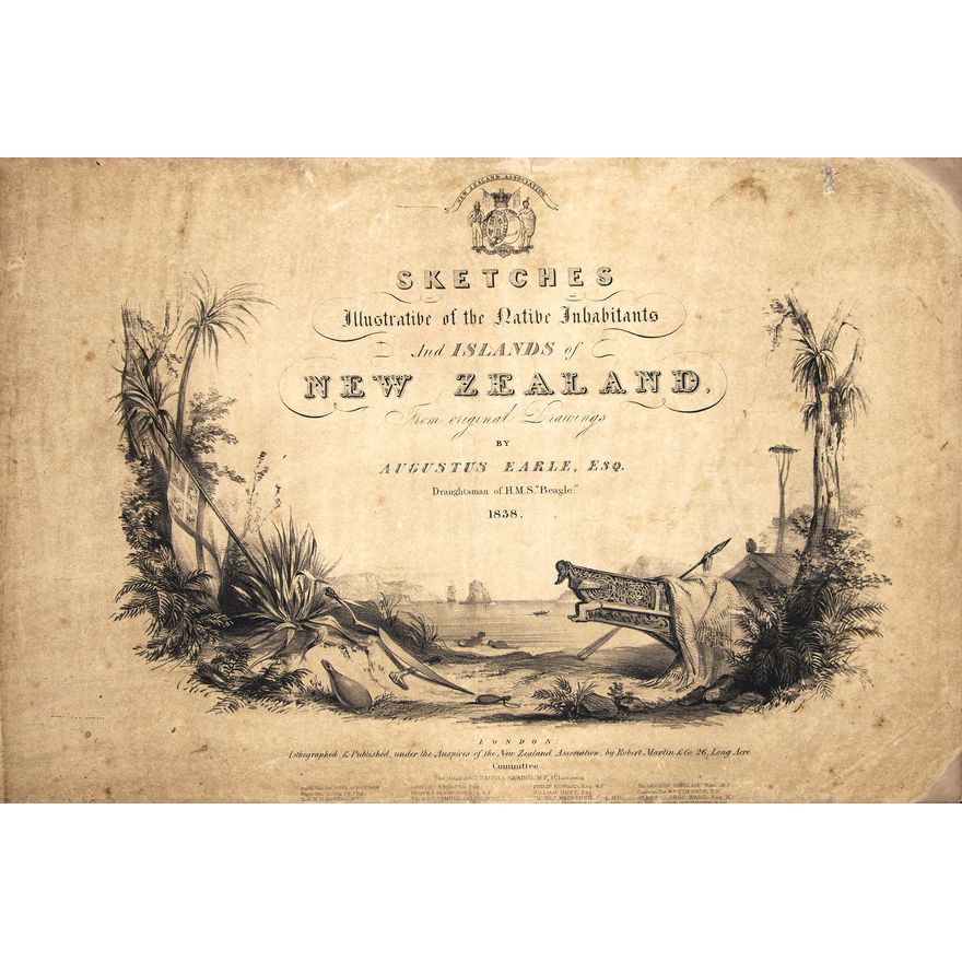 Augustus Earle 'Sketches Illustrative of the Native Inhabitants and Islands of New Zealand'