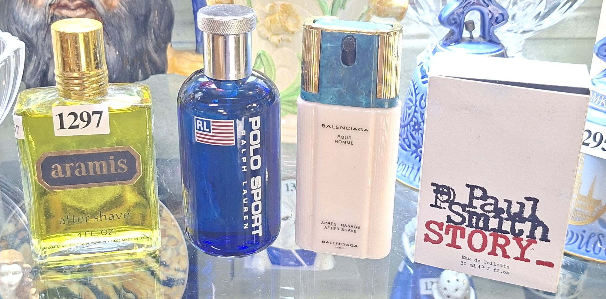 1297 · FOUR MENS FRAGRANCES