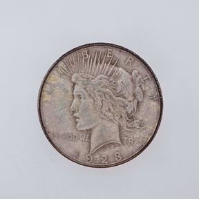 1923-S Liberty Peace Silver Dollar - 90% Silver