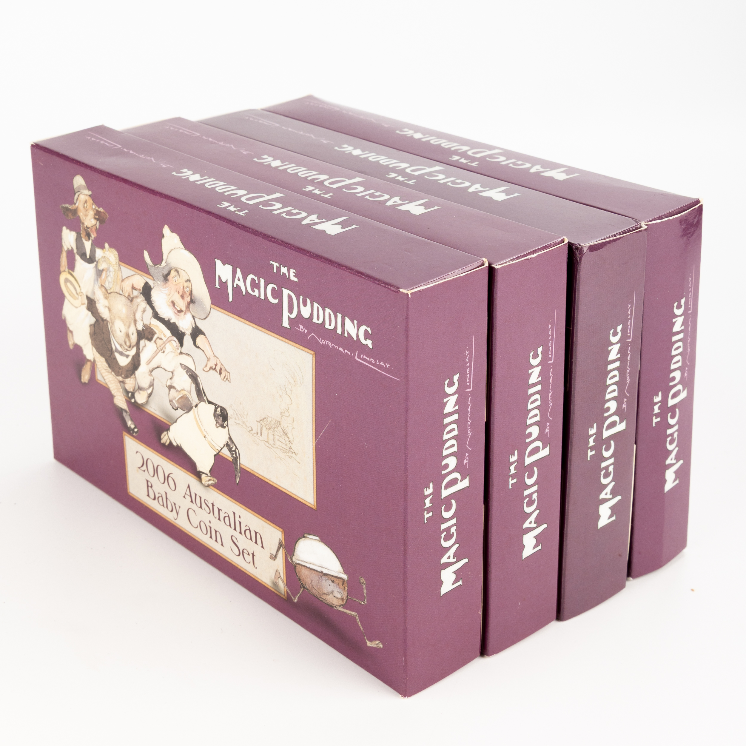Elizabeth II, Magic Pudding Baby Set, Five Cents - Two Dollars, 2006 - 2007, FDC