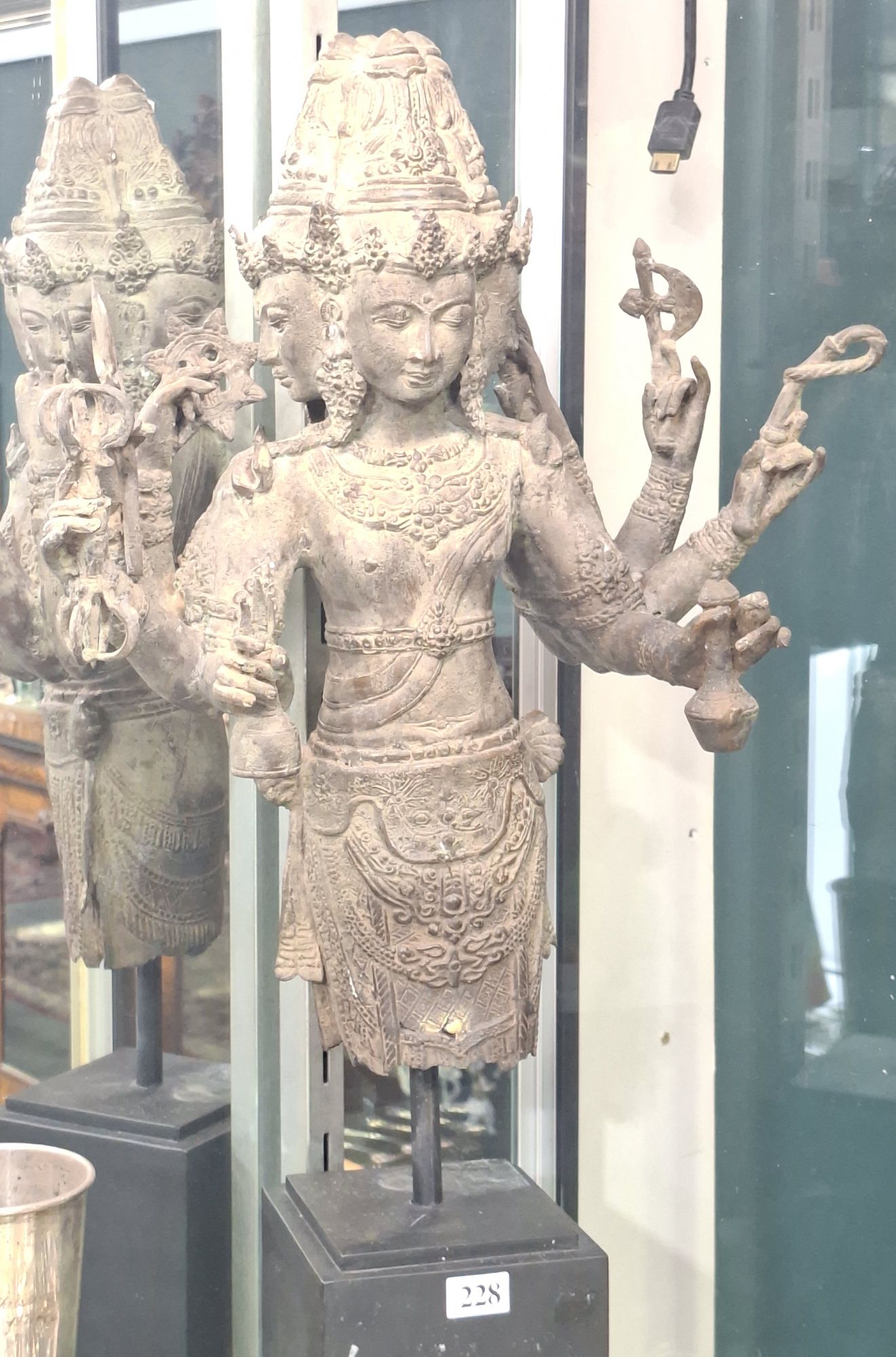 228 · BRONZE BRAHMA STATUE