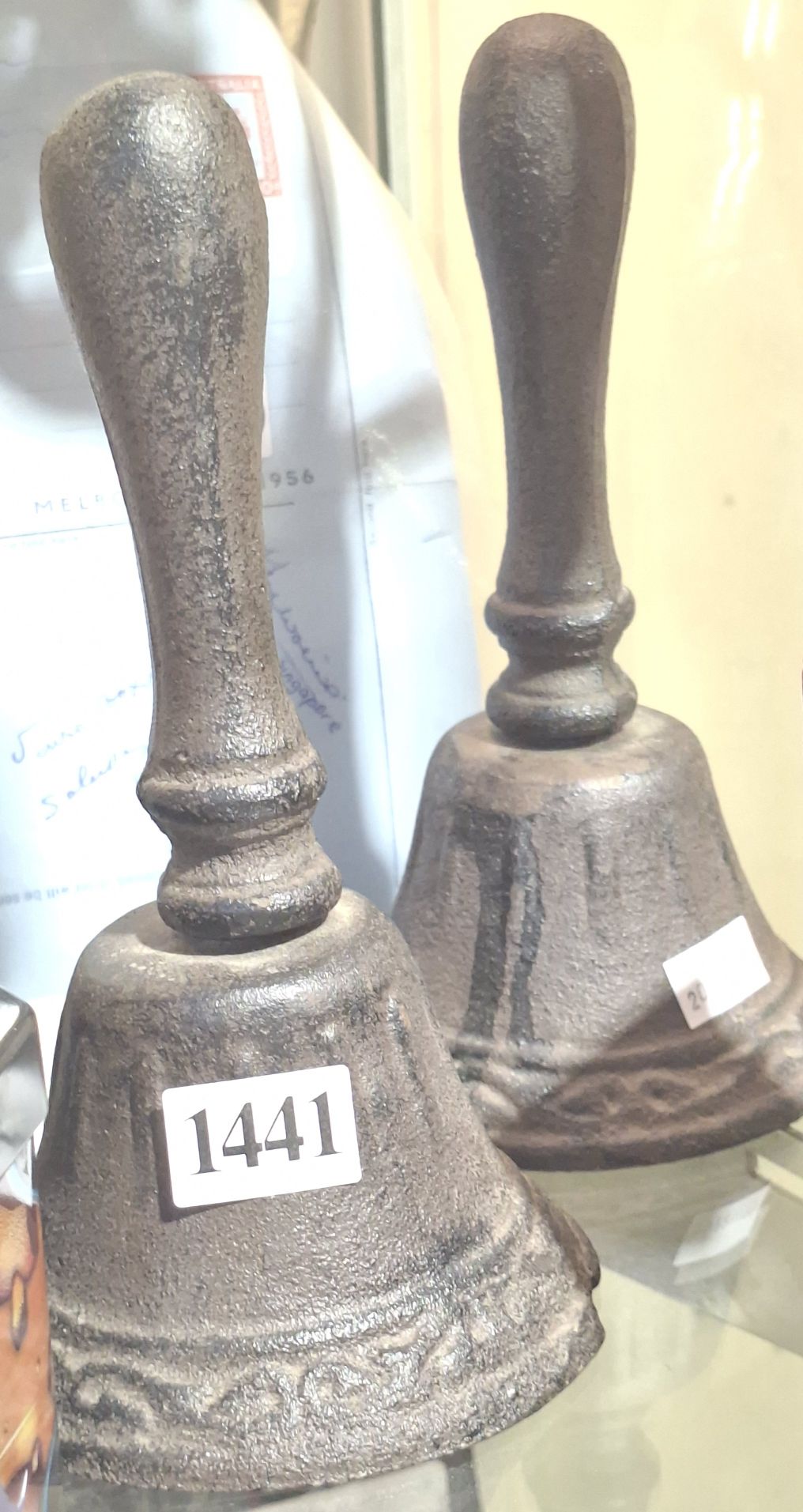 Two Cast Iron Bells