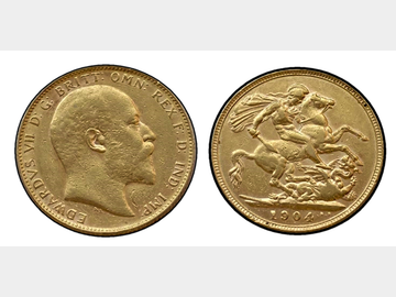 1904 EDWARD VII PERTH MINT GOLD SOVEREIGN