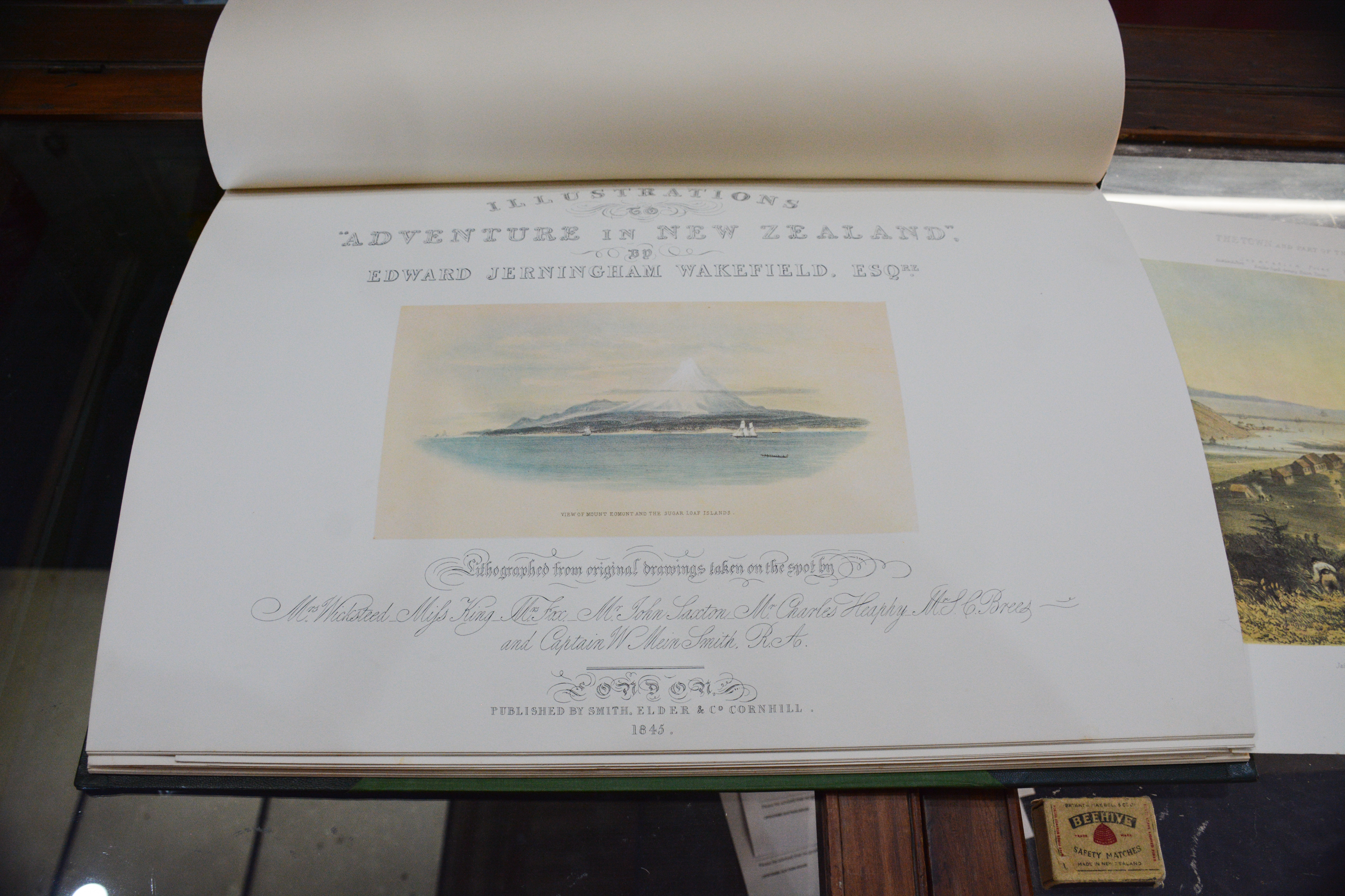 Adventures in New Zealand - Quality Art Book — NZ auction result