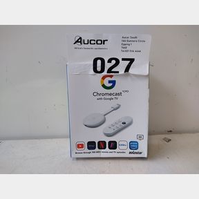 GOOGLE - CHROMECAST 4K WITH GOOGLE TV - REFURB (PARALLEL IMPORT)