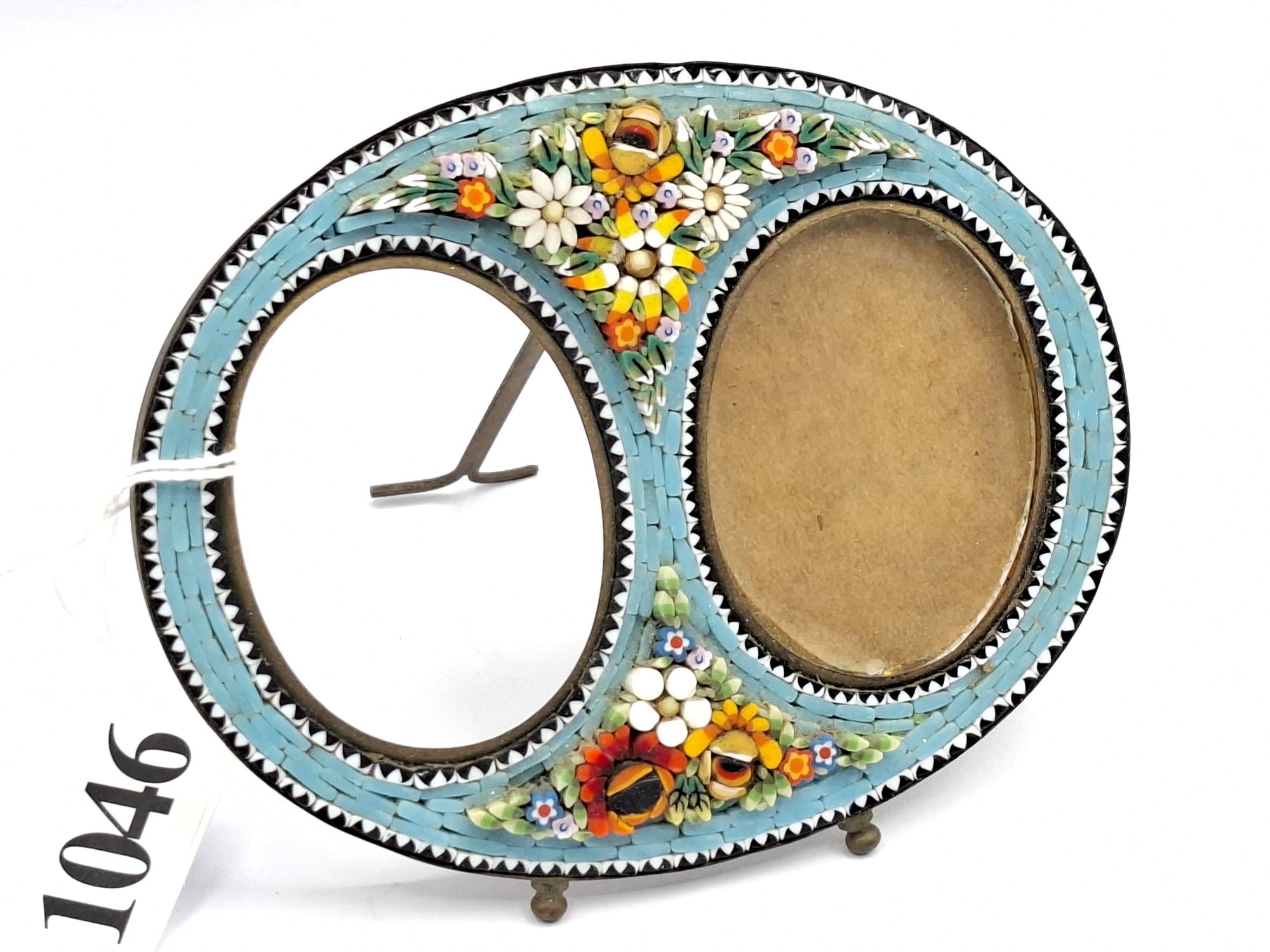 ITALIAN MICRO MOSAIC PHOTO FRAME