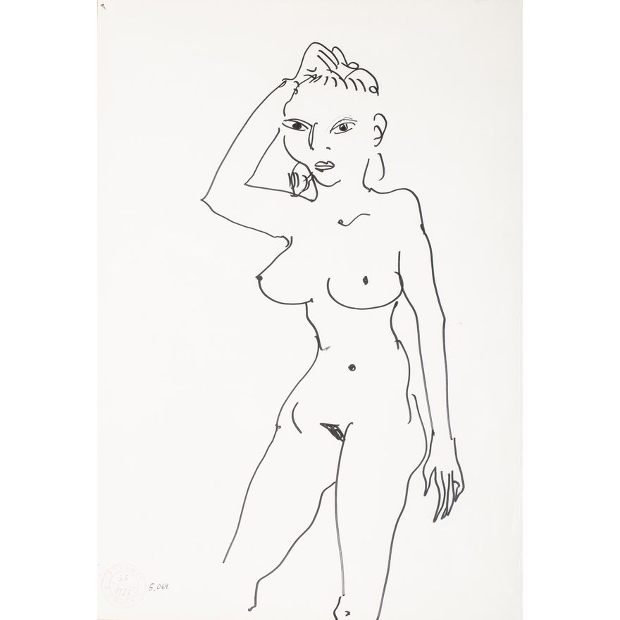 Edward Dwurnik | Bez tytułu, 1977