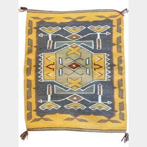 Nice Little Teec Nos Pos Navajo Textile