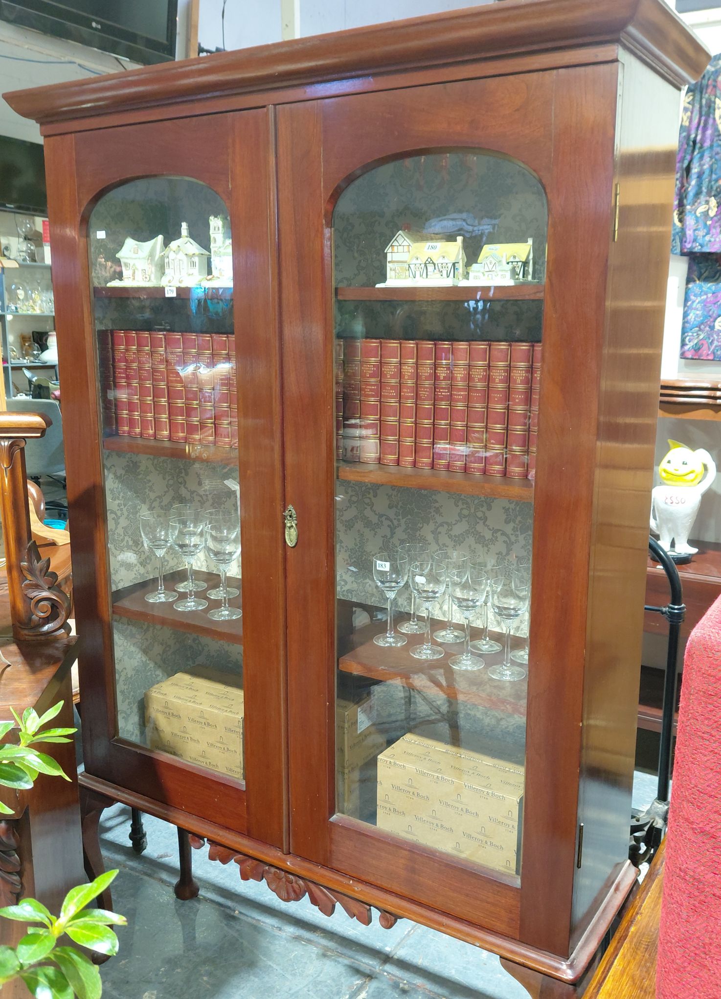 Victorian Style Display Cabinet