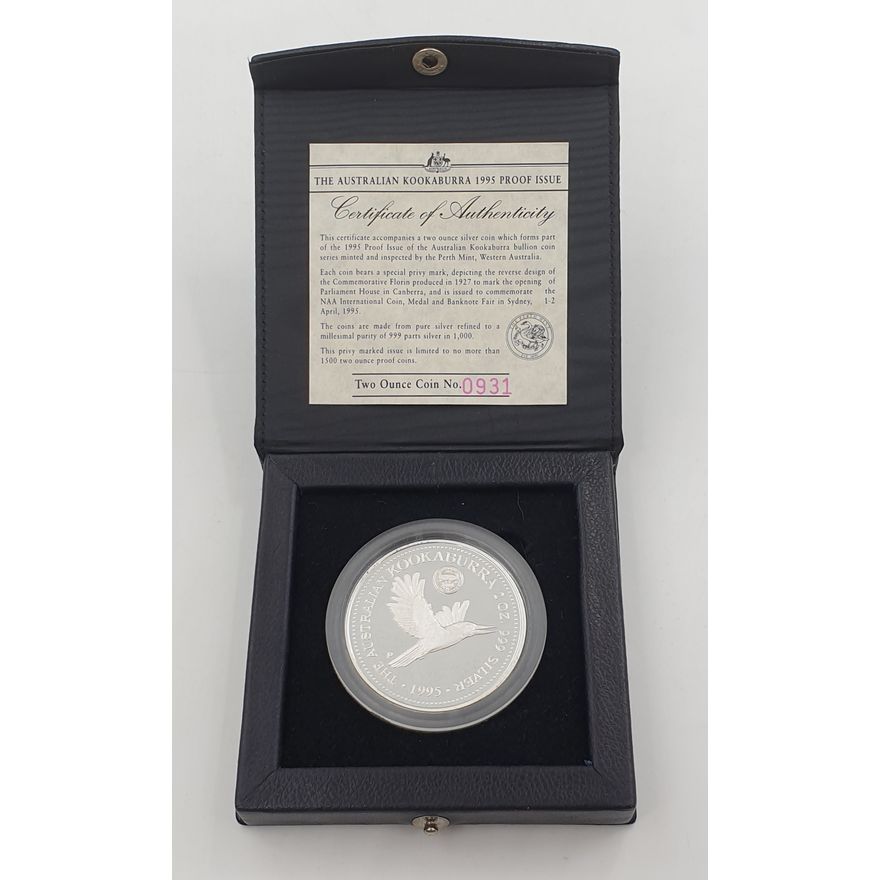 Silver 2oz Kookaburra Coin - Parliament House Florin Privy