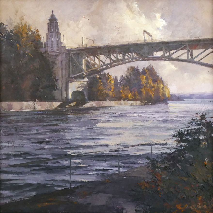 William E. Ryan ''Montlake Bridge'' Oil