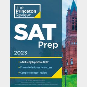 Princeton Review SAT Prep 2023 6 Practice Tests Review Techniques Online Tools |