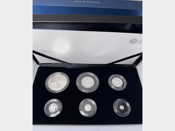 2018 ELIZABETH II BRITANNIA PROOF SILVER 5-COIN SET