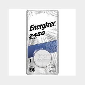 CR2450 3v Lithium Coin Battery - Pack of 3 - Bar 9902041397037- 51748/11880 SN B2 (S4)
