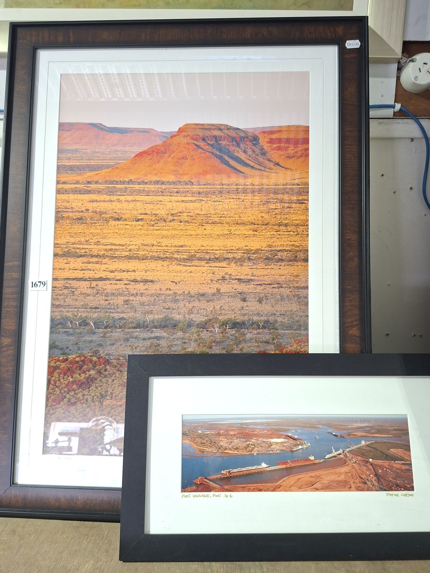 TWO PETER CARTER PHOTOGRAPHIC ARTWORKS