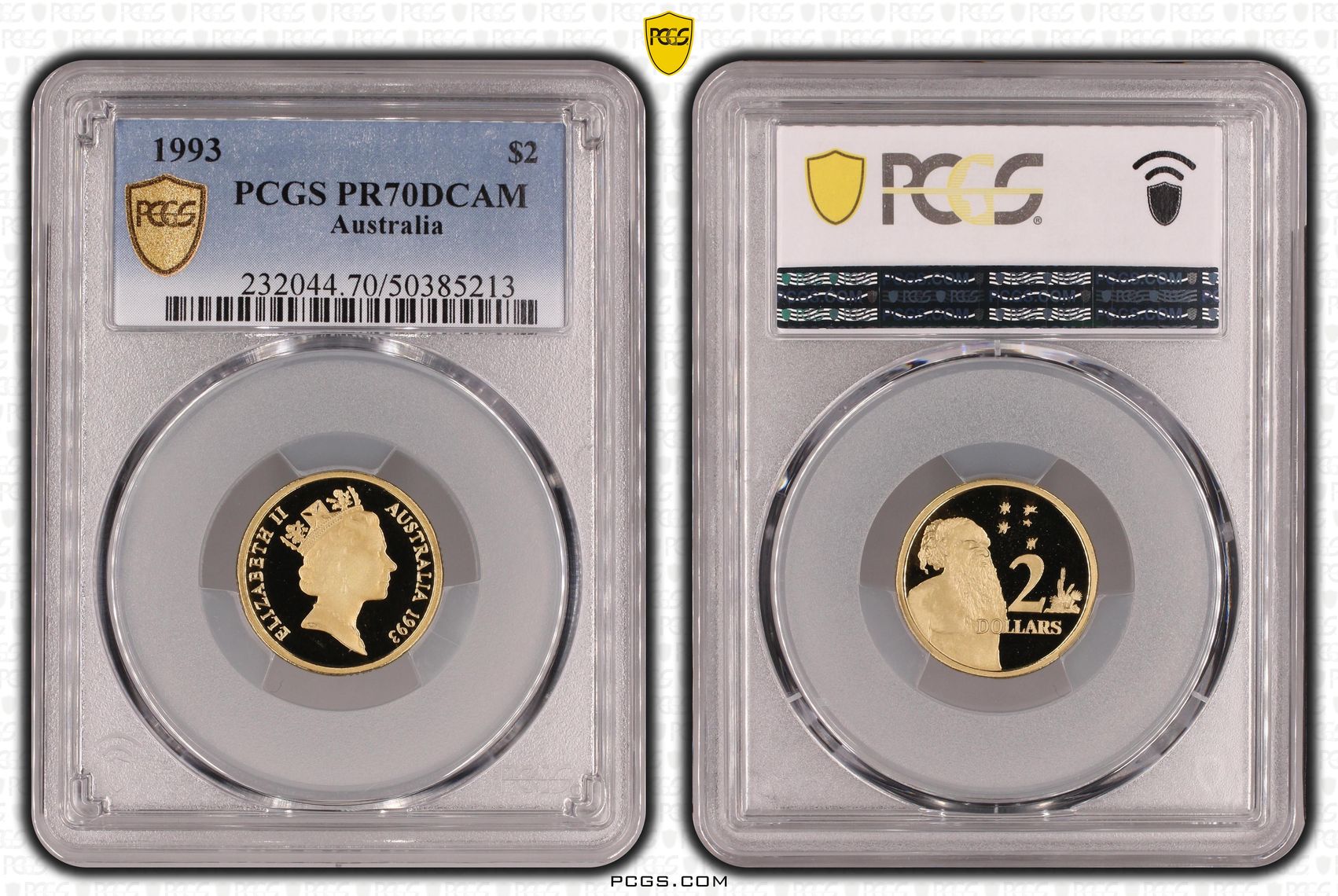 Two Dollar, 1993, PCGS PR70DCAM