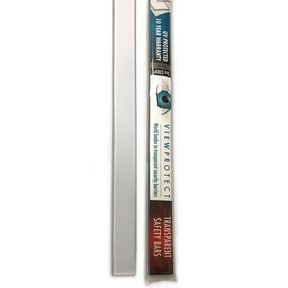4 x ViewProtect - Clear Window Guard - 2m Bar - Child Protection