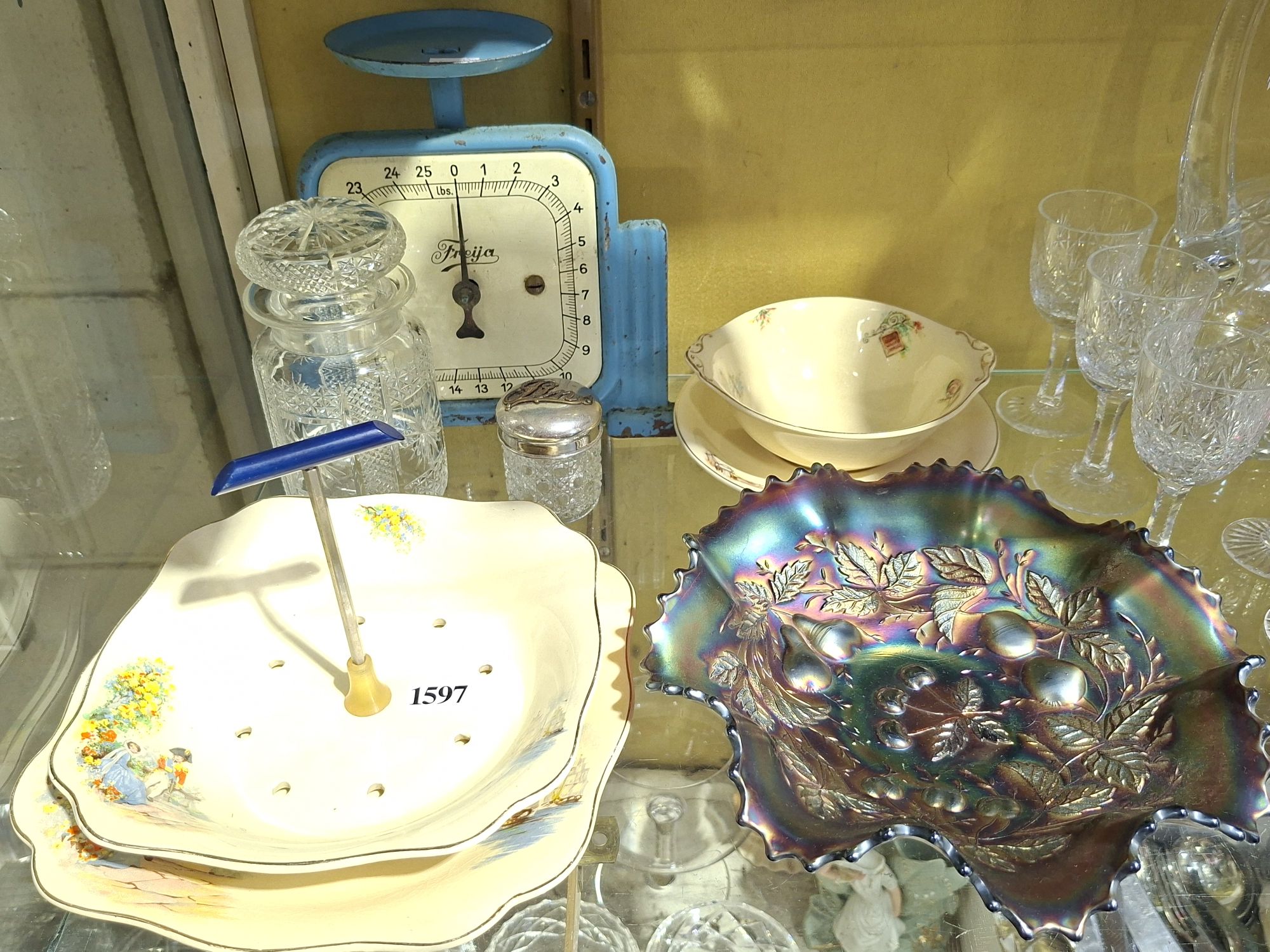 Carnival Glass Ceramics And Scales