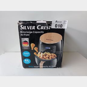 SILVER CREST EXTRA LARGE CAPACITY AIRFRYER 6L - BLACK
