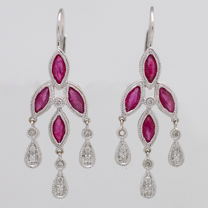 Aretes tipo candelabros