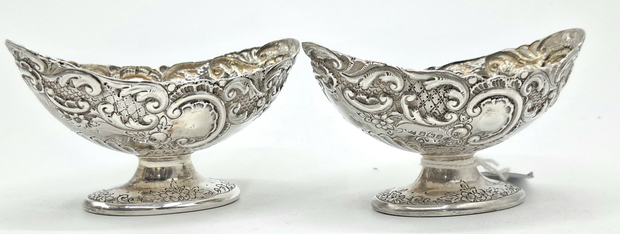 159 · ENGLISH SILVER TABLE SALTS