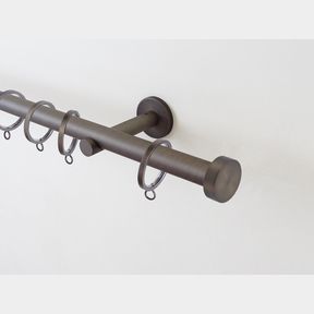 FINISHING TOUCHES CURTAIN POLE ACCESSORIES BRONZ |
