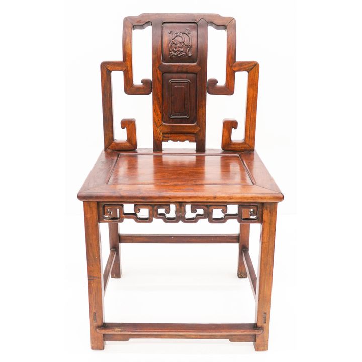 Chinese Qing Rosewood Side Chair 36''x20.5''x16''