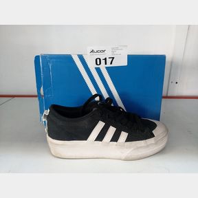 ADIDAS NIZZA PLATFORM - FV5321 - CORE BLACK/FTWR WHITE - UK 7