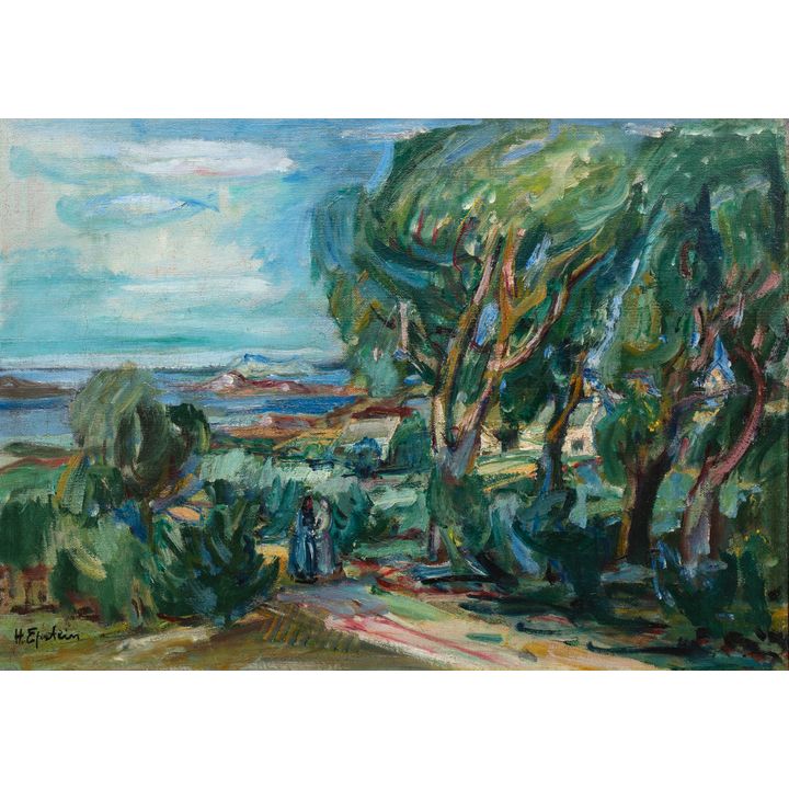 Henryk Epstein | Wybrzeże w Bretanii, lata 30. XX w.