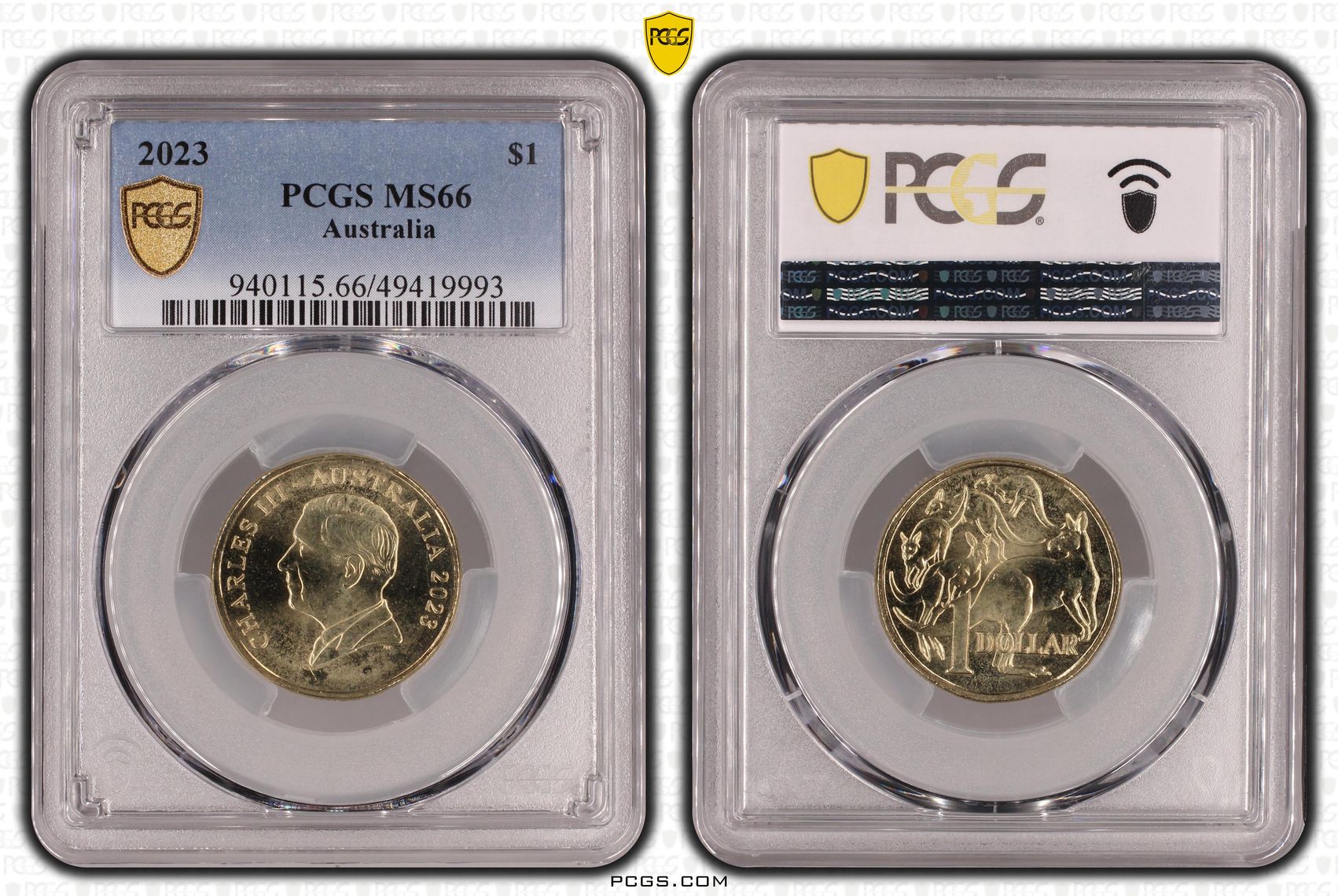 One Dollar, 2023, PCGS MS66
