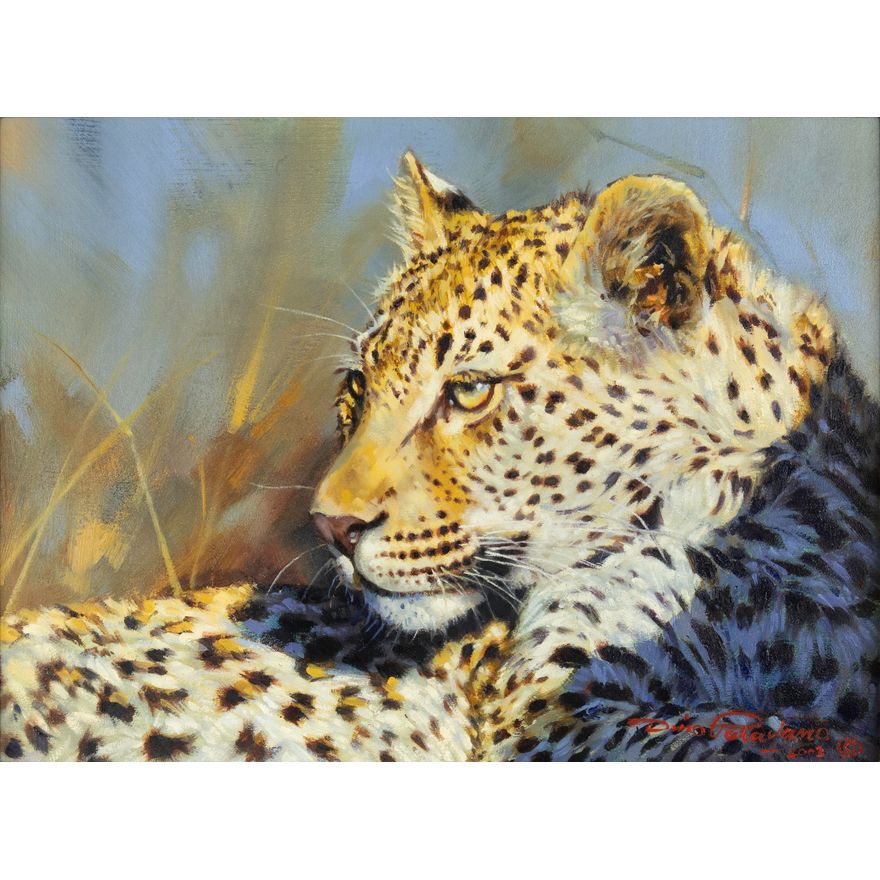 Dino Paravano (1935- ), Leopard, 2003