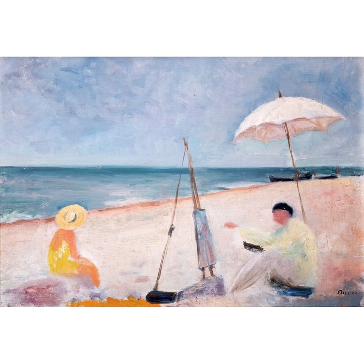 Irena Weiss zw. Aneri | Na plaży